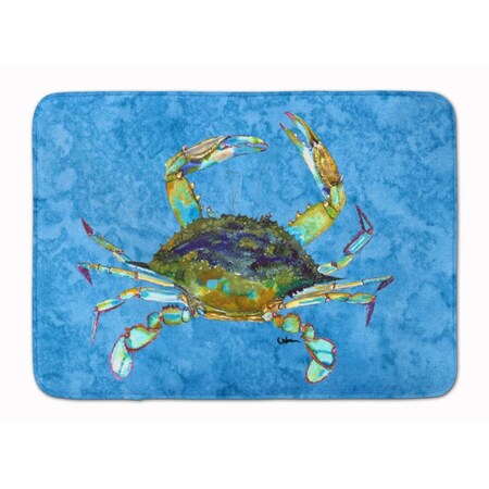 Carolines Treasures Crab Machine Washable Memory Foam Mat 8656-RUG